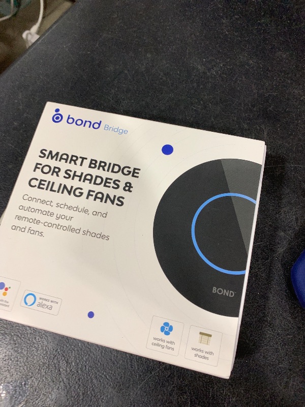 Photo 1 of BOND | Add Wifi to Ceiling Fan, Fireplace or Motorized shades | Works with Alexa, Google Home | Remote Control with App | Works with iPhone or Android
