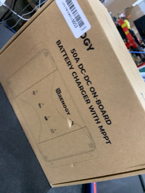 Photo 1 of Renogy 12V 50A DC to DC Battery Charger with MPPT, On-Board Battery for Gel, AGM, Flooded and Lithium Batteries, Using Multi-Stage Charging, Solar Panel and Alternator