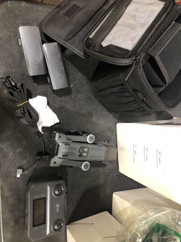 Photo 1 of Holy Stone HS600D Drone with 8K Camera for Adults, 3-Axis Gimbal, 4K/30fps Video, 48MP Image, 80-Min Flight Time with 2 Batteries,20000ft FPV Transmission Professional Drone,Auto Return,Beginner Mode