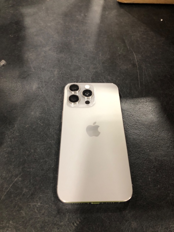 Photo 1 of parts only - phone wont open - Apple iPhone 15 Pro Max, 512GB, Natural Titanium - Unlocked (Renewed)