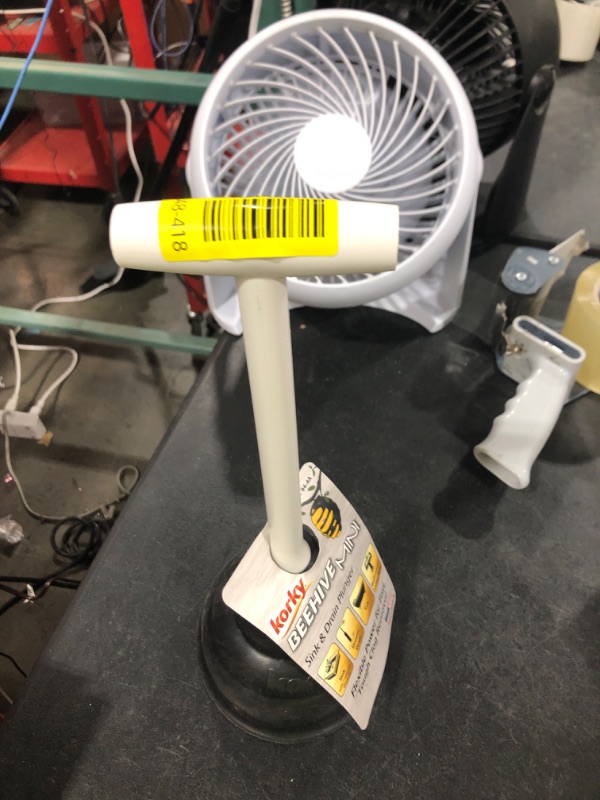 Photo 1 of Korky Beehive Mini Sink and Drain Plunger - Works for Bathrooms, Kitchens, Sinks, Baths and Showers - Strong Suction Power for Easy Clog Removal