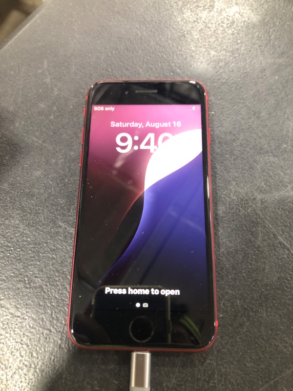 Photo 1 of Apple iPhone SE (2nd Generation), 64GB, Red - Unlocked (Renewed)