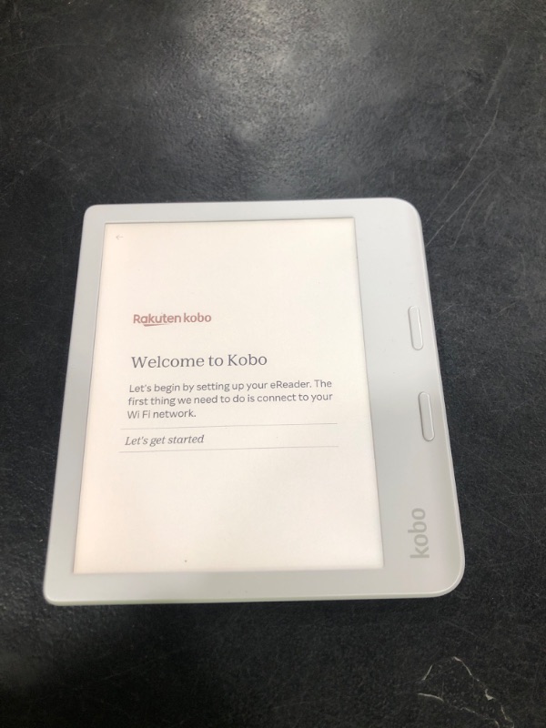 Photo 1 of Kobo Libra Colour | eReader | 7” Glare-Free Colour E Ink Kaleido™ 3 Display | Dark Mode Option | Audiobooks | Waterproof | White
