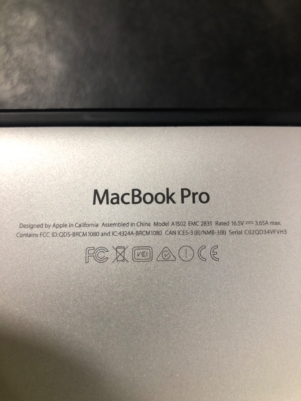 Photo 1 of SEE NOTES !! - Apple MacBook Pro 13.3in Retina Laptop Intel i5 Dual Core 2.6GHz 8GB 128GB SSD - MGX72LL/A (Renewed)