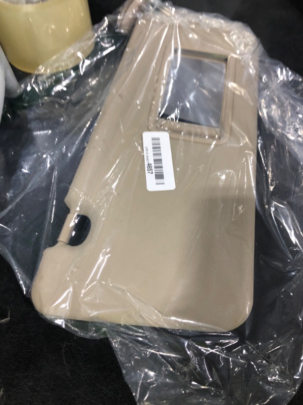 Photo 1 of Renesemee Right Passenger Side Sun Visor Compatible with Toyota RAV4 2004 2005, Interior Sunvisor Replacement Accessory #74310-42370-B0 Beige