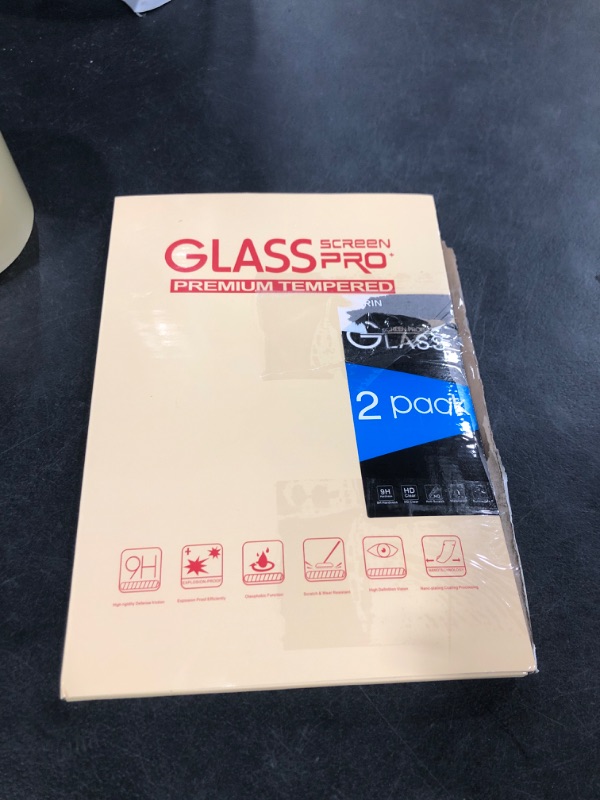 Photo 1 of SPARIN Screen Protector for iPad 11th 10th Generation (iPad A16 11-inch 2025/10.9 inch 2022), 2 Pack Tempered Glass for iPad 11/10 Gen, Case Friendly, Anti-Scratch, Touch Sensitive