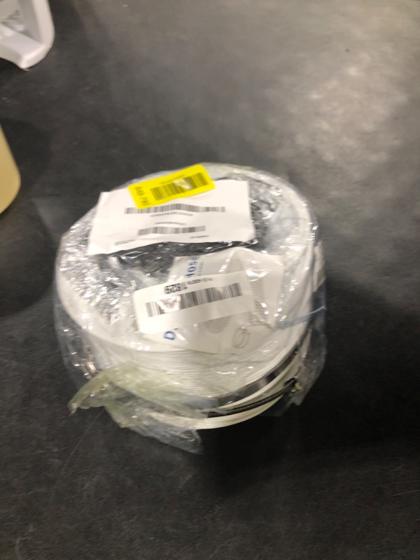 Photo 1 of Hon&Guan 6 Inch Duct -8 FT White PVC and Aluminum Ducting for Heating Cooling Ventilation and Exhaust