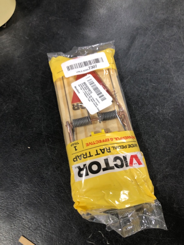 Photo 1 of Victor M205 Easy Set Plastic Pedal Sustainably Sourced FSC Wood Humane Snap Rat Trap