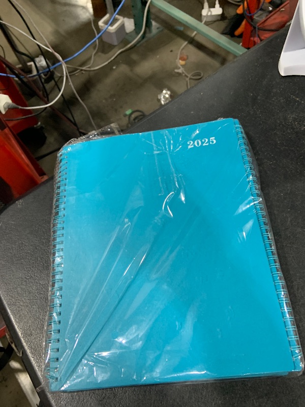 Photo 1 of Monthly Planner 2025 - JAN 2025 - DEC 2025, Monthly Planner 2025, 8.5" x 11", Monthly Planners with Tabs, Pocket, Label, Contacts and Passwords, Twin-Wire Binding, 3 Pack - Teal by Artfan