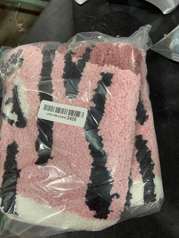 Photo 1 of YulyreZome Tiger Bath Mat for Bathroom, Funny Cute Pink Tiger Cartoon Bathroom Rug Non-Slip Animal Door Mat Washable Absorbent Bathtub Plush Microfiber Decor Shower Rugs