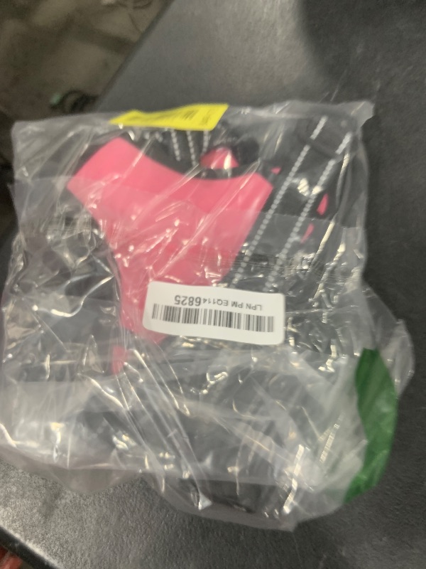 Photo 1 of PHOEPET No Pull Dog Harness Medium Reflective Front Clip Vest with Handle,Adjustable 2 Metal Rings 3 Buckles,[Easy to Put on & Take Off](M, Pink)