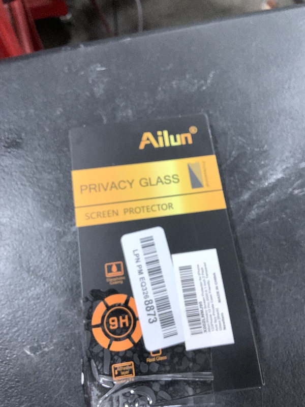 Photo 1 of Ailun Privacy Screen Protector for iPhone 12 / iPhone 12 Pro 2020 6.1 Inch 2 Pack Anti Spy Private Case Friendly, Tempered Glass