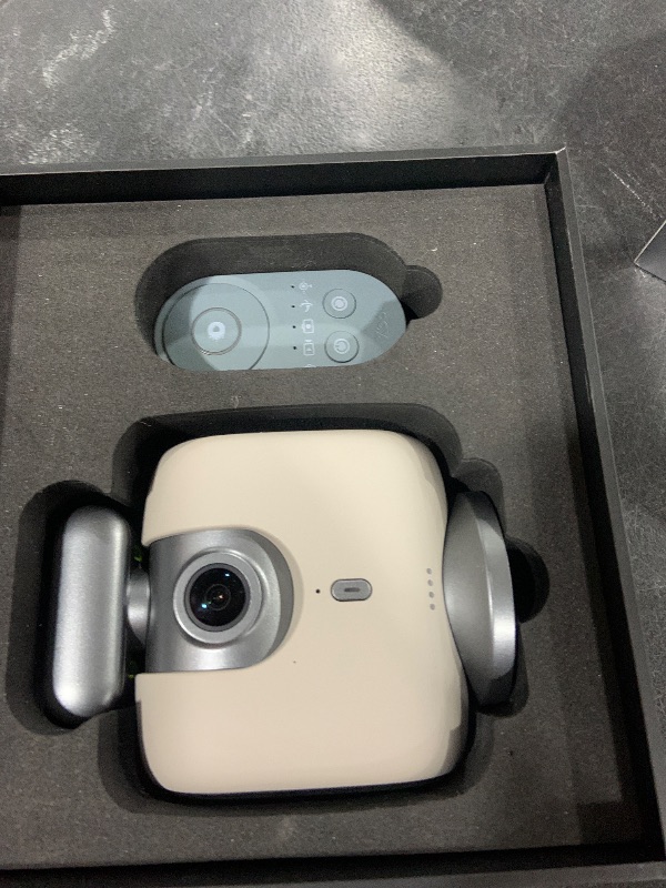 Photo 1 of XbotGo Chameleon AI Auto Sports Action Camera - 4K 60FPS Soccer Camera and Basketball Tracking Camera for Team Sports, Live Streaming, No Subscription, Works with iOS & Android (Pearl Grey)