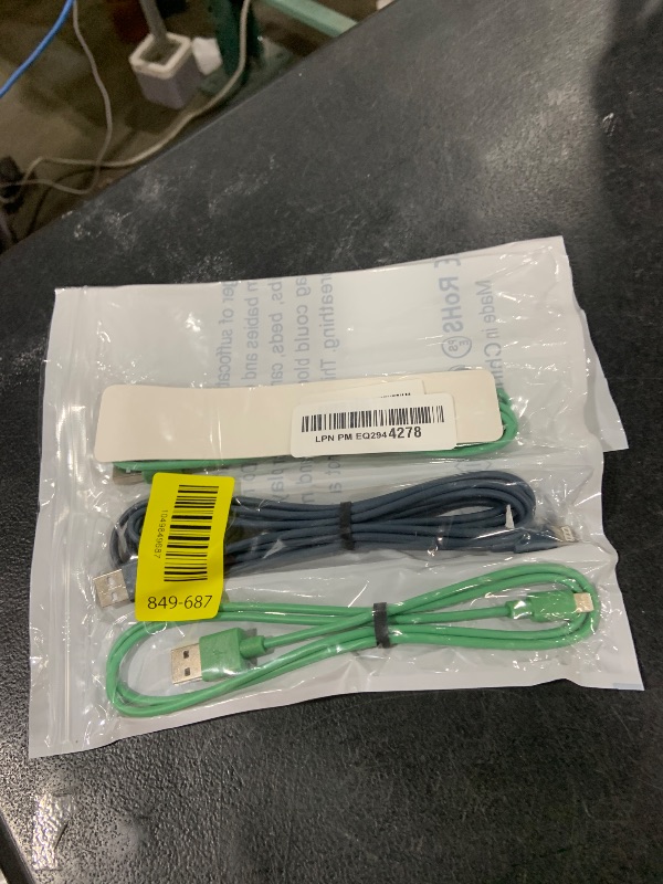 Photo 1 of 6Pack(3/3/6/6/6/10 FT) Original [Apple MFi Certified] iPhone Charger Fast Charging Lightning Cable iPhone Charger Cord for iPhone 14/13/12/11 Pro Max/XS MAX/XR/XS iPad AirPods-Green and Pink and Blue