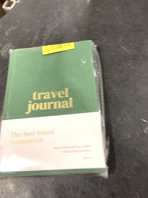 Photo 1 of Lamare Travel Journal for Women & Men - Travel Scrapbook, Adventure Journal, & Trip Planner with Pockets