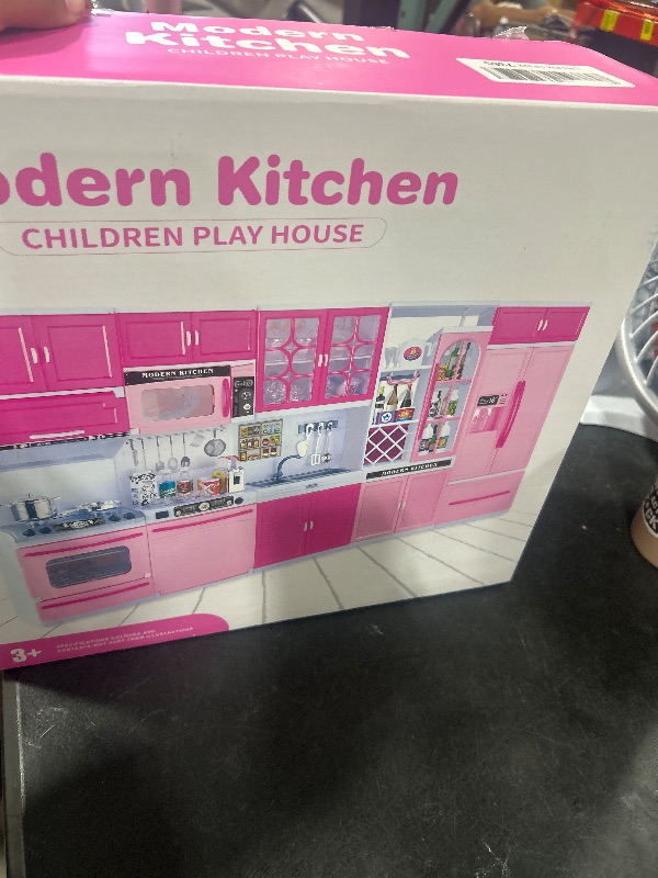 Photo 1 of SOCBTNSO 64 PCS Pink Kitchen Toys with Lights Sounds|Mini Kitchen House Furniture Sets for Kids Ages 4-8|Doll Playset Toys for Toddlers 3-5|Birthday Gifts for 3 4 5 6 7 8 Old Girls