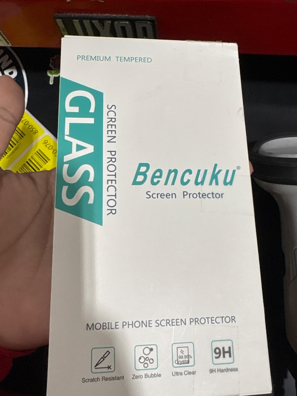 Photo 1 of Bencuku (2 Pack) Privacy Screen Protector for Samsung Galaxy S24 Plus / S24+ 6.7 Inch Anti Spy Tempered Glass, Anti Scratch, Bubble Free