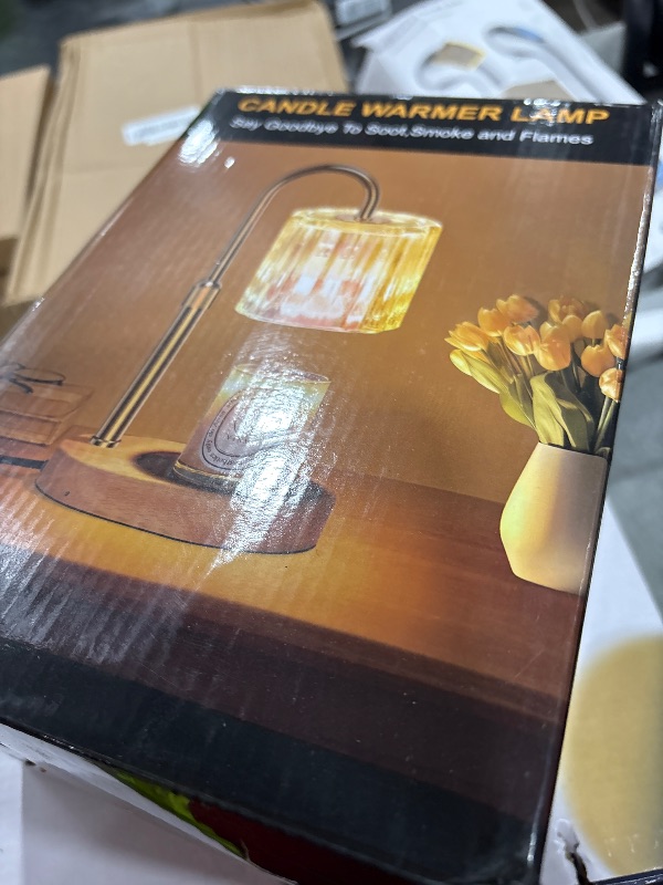 Photo 1 of Lukasa Candle Warmer Lamp, with RGB LED Lights,Timer and Dimmer, Adjustable Height, House Warming Gifts New Home Decor, Gifts for Women Mom, Wax Melt Warmer for Scented Jar Candles