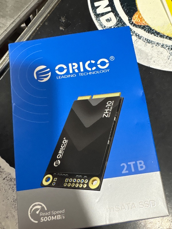 Photo 1 of ORICO 2TB mSATA SSD, SATA III 6Gbps 3D NAND Internal Solid State Drive for Laptops Ultrabooks Desktop-ZH10 (2TB)