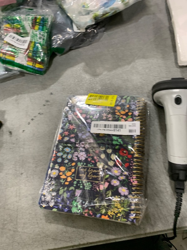 Photo 1 of bloom daily planners 2025-2026 Academic Year Daily Planner (July 2025 - July 2026) - A5 Weekly & Monthly Calendar Agenda Organizer Book with Stickers - 5.5" x 8.25" - Garden Party, Navy