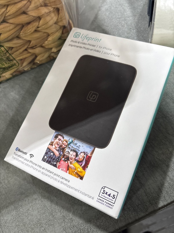 Photo 1 of Lifeprint 3x4.5 Hyperphoto Printer for iPhone & Android - Black
