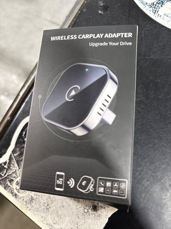 Photo 1 of Teeran Wireless CarPlay Adapter 2025 Upgrade Wired CarPlay to Wireless, Mini USB Design for Cars with Built-in Wired Apple CarPlay Plug and Play Easy Use Fast Stable Connection Car Play for iPhone