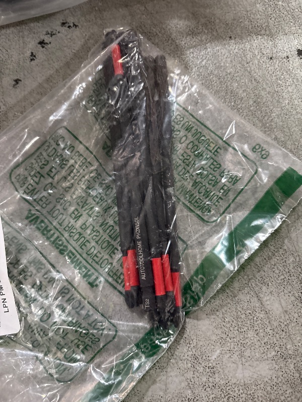 Photo 1 of AUTOTOOLHOME 10 Pack Phillips PH2 Magnetic Anti Slip Screwdriver Bit Set 6 inch Length TS2 Anti-Slip Long Drill Bits Impact Driver Bits