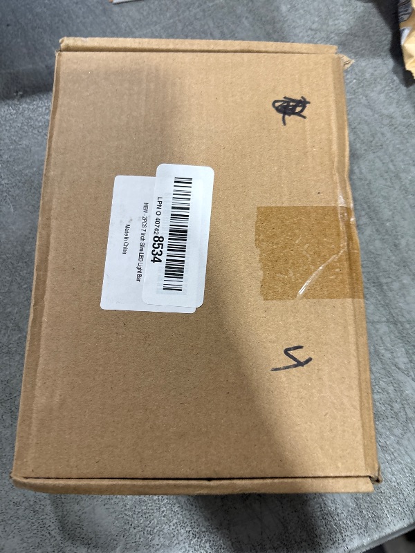 Photo 1 of LIGBT 2PCS 7 Inch Slim LED Light Bar Single Row 18W Spot Beam Driving Fog Light IP67 Waterproof Off Road Work Light for Trucks SUV UTV ATV Boat