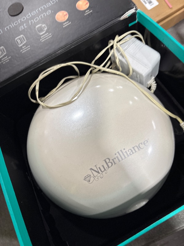 Photo 1 of NuBrilliance Microdermabrasion Machine Professional at Home Kit, Microdermabrasion Tool with 3 Suction Tips 5 Setting & 30 Filters for Smooth Skin, Black Head Remover, Skin Care System AS SEEN ON TV