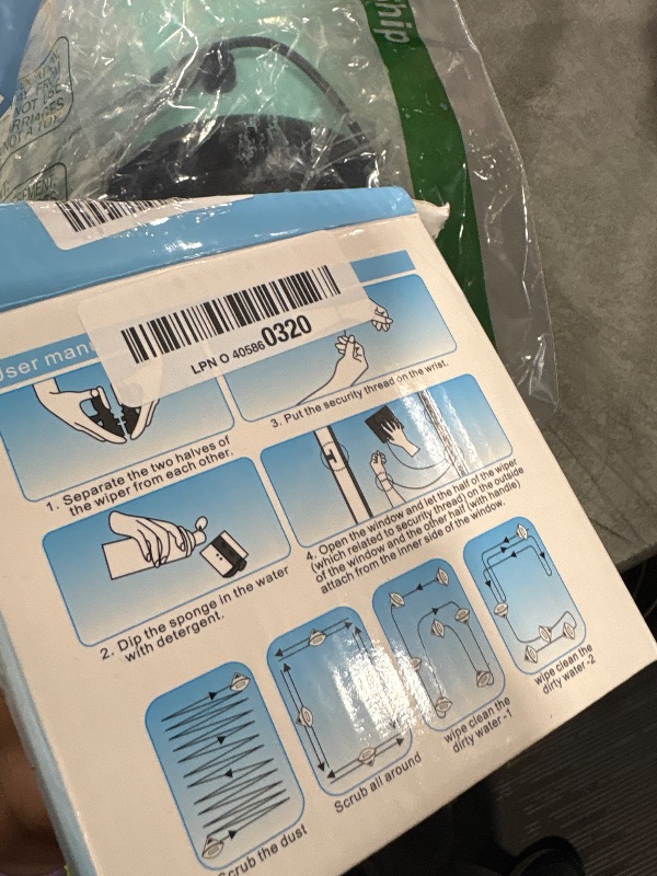 Photo 1 of UgyDuky Magnetic Window Cleaner Double Side Glass Wiper Adjustable Magnetic Glider Washing Brush Tools Glass Washing Cleaning Tool Brush 3-8mm Thickness Suit Glazed Windows with 3-8mm Thickness