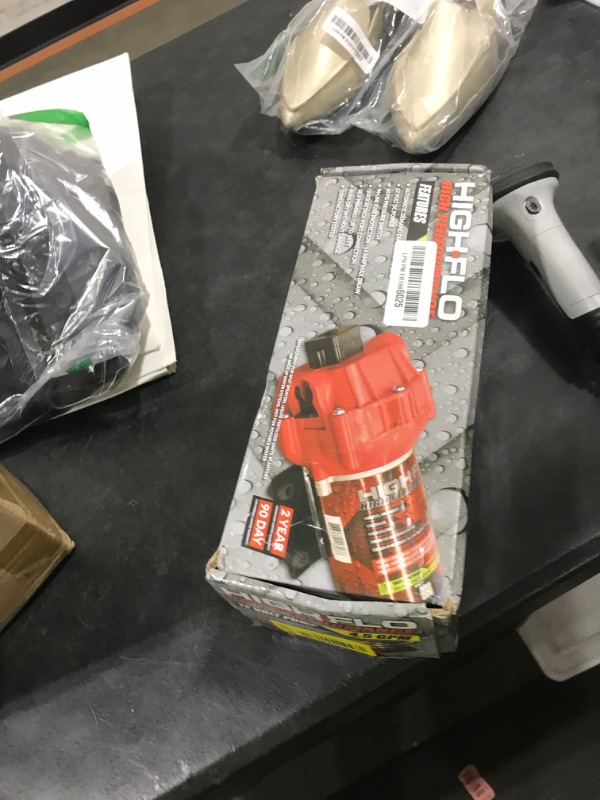 Photo 1 of FIMCO 5151088 High Flo 12Volt Demand Diaphragm Pump (Upgrade), 4.5GPM, 60PSI, Can Use with Roundup