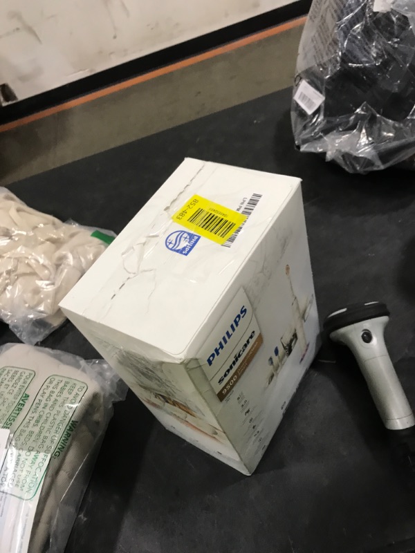 Photo 1 of Philips Sonicare DiamondClean Smart 9500 Electric Toothbrush, Sonic Toothbrush with App, Pressure Sensor, Brush Head Detection, 5 Brushing Modes and 3 Intensity Levels, White, Model HX9923/01