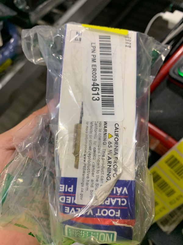 Photo 1 of 1 Inch Foot Valve with Backflow Prevention, Universal One-Way Female Pipe Thread Check Valve, Lead-Free Brass Construction for Lakes Wells and Ponds Filtering