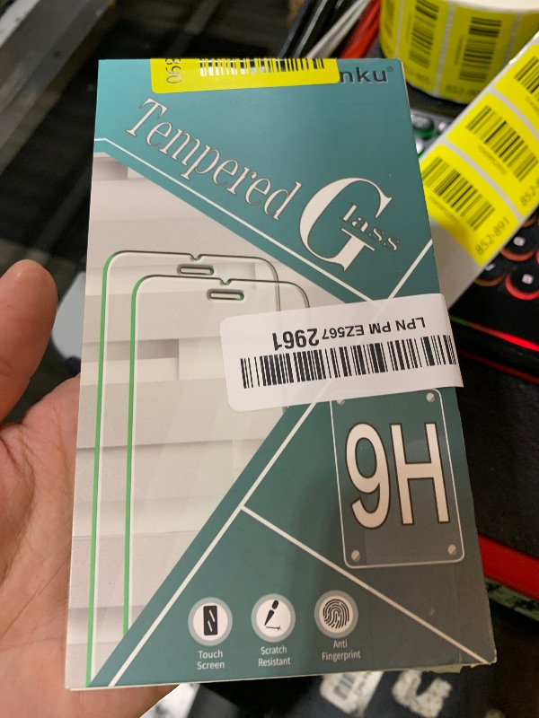 Photo 1 of Slanku (3 Pack Screen Protector for iPhone 8 Plus, 7 Plus, 6S Plus, 6 Plus Tempered Glass, Easy to Install, Bubbles Free, Anti-Scratch, Case Friendly