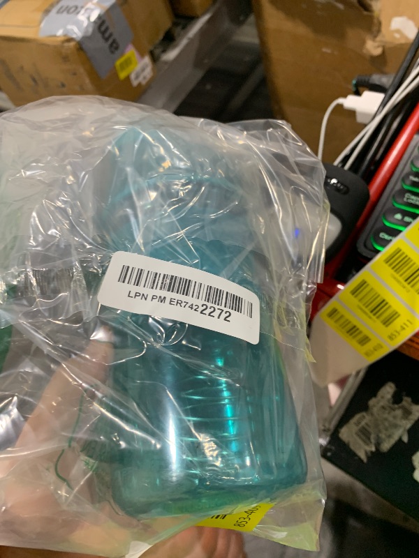 Photo 1 of BlenderBottle SportMixer Shaker Bottle Perfect for Protein Shakes and Pre Workout, 20-Ounce, Teal