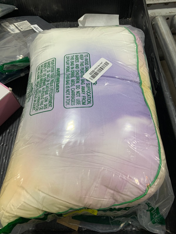 Photo 1 of YOUR MOON Fluffy Support Bed Pillow Standard Size, Super Soft Premium Down-Alternative Filling for Sleeping, Luxury Hotel Quality Bed Pillows for Side Sleeper (Rainbow)