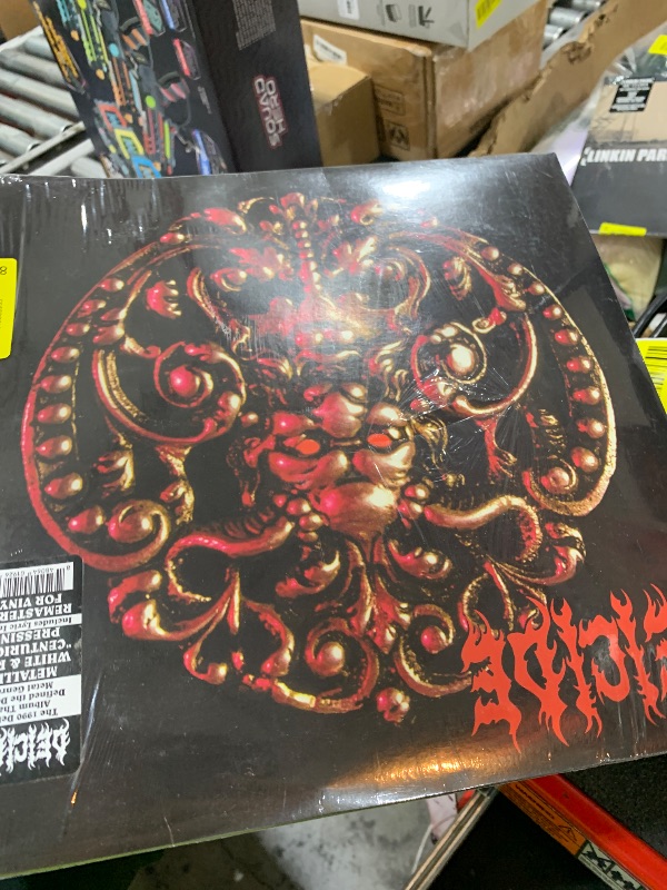 Photo 1 of Deicide (REMASTERED) (METALLIC RED & WHITE "CENTURION" VINYL)