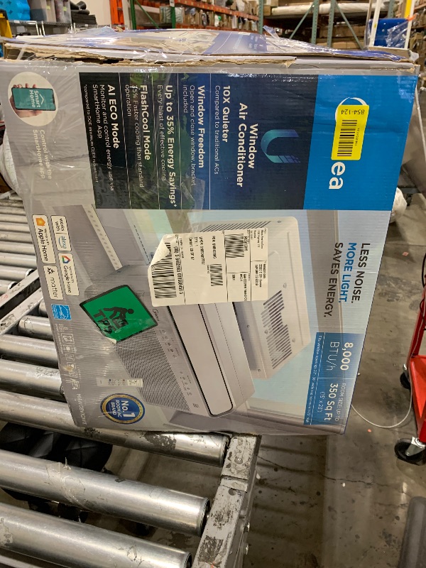 Photo 1 of Midea MAW08V1QWT U-Shaped AC Window Air Conditioner