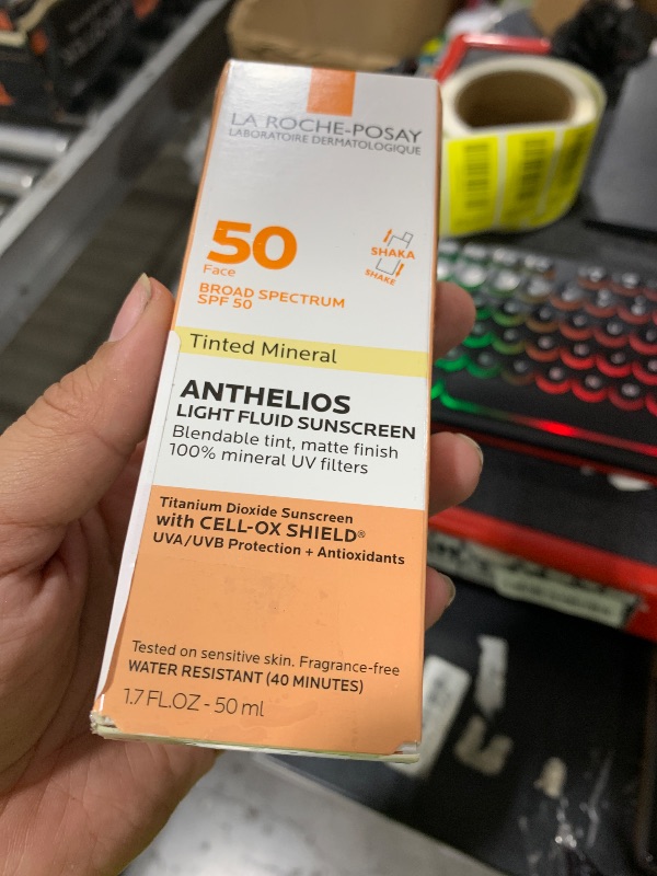 Photo 1 of La Roche Posay Anthelios 50 Mineral Tinted Ultra Light Sunscreen Fluid 50ml/1.7oz