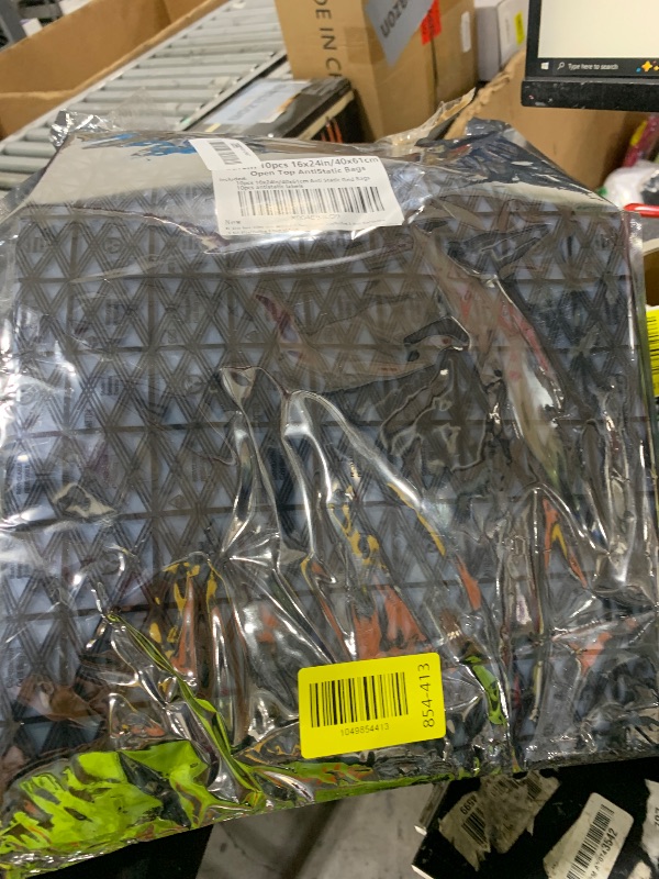 Photo 1 of Daarcin Open Top Super Large ESD Bags,10pcs 16X24in Antistatic Bag, Large ESD Anti Static Bags for Motherboard Video Card LCD Screen Electronic Device with Anti-Static Labels (10pcs16x24in)