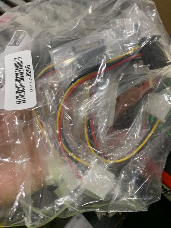 Photo 1 of ZZHXSM 4PCS SATA 15Pin Male to 4Pin IDE Molex Female Cable for Serial ATA Hard Drives and CD ROM Drives