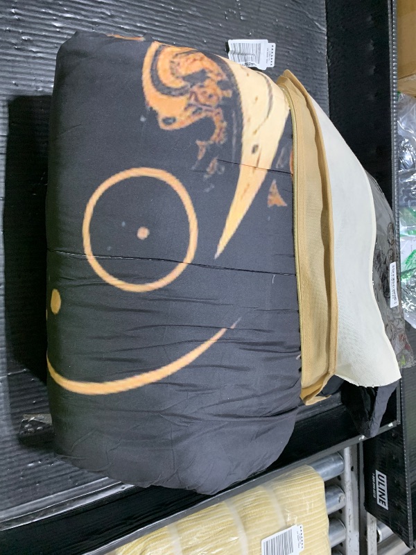 Photo 1 of Sun and Moon Comforter Set Black Boho Bedding Set Celestial Galaxy Starry Space Bedding Comforter Mandala Exotic Black Bed in A Bag King Size
