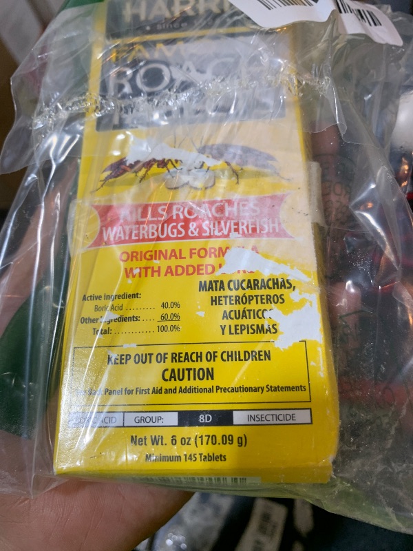 Photo 1 of Harris  Tablets, Boric Acid Roach Killer with Lure, Alternative to Bait Traps