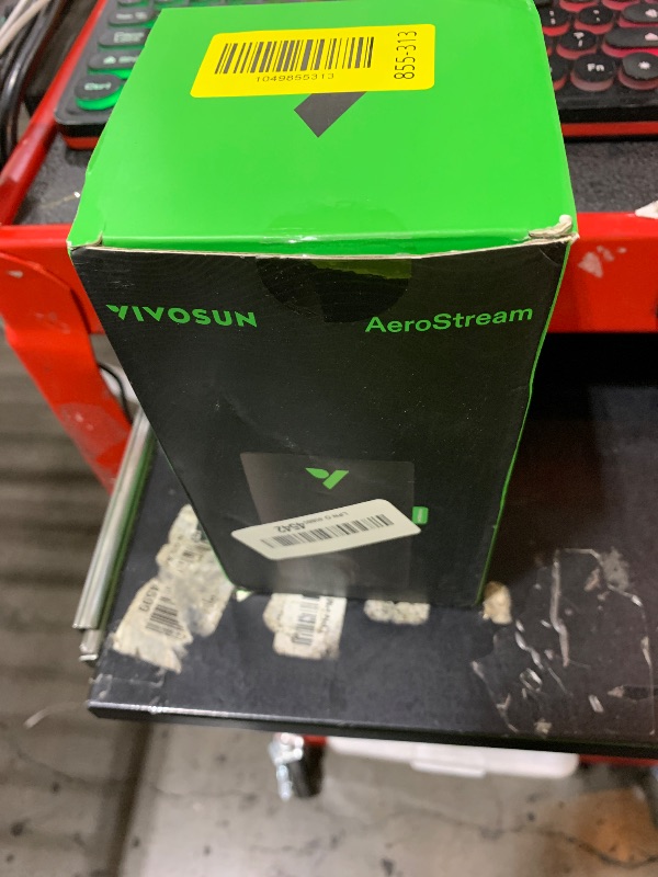 Photo 1 of VIVOSUN AeroStream U075 USB Humidifier, 750ml Cool Mist Mini Humidifier with 2 Mist Modes, Auto Shut-Off, Smart Remote Control with VGrow, Designed for Small Grow Tents/VGrow