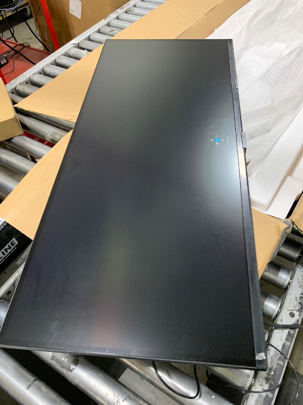 Photo 1 of SAMSUNG 34" ViewFinity S50GC Series Ultra-WQHD Monitor, 100Hz, 5ms, HDR10, AMD FreeSync, Eye Care, Borderless Design, PIP, PBP, LS34C502GANXZA, 2023, Black