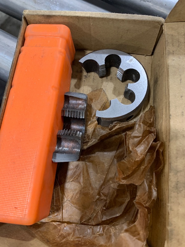 Photo 1 of Burkit 1 1/4"-12 UNF Tap and Die Set, 1-1/4 x 12 UNF Machine Thread Tap and Round Die Right Hand