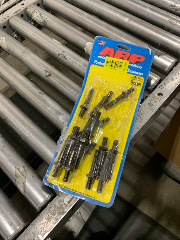 Photo 1 of ARP 135-7202 High Performance Series Black Oxide 7/16-14" Base Diameter 2.350" Stud Height Rocker Arm Stud Kit with Aluminum Head for Big Block Chevy