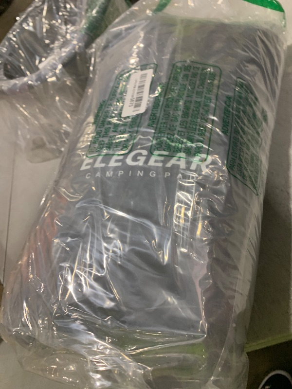 Photo 1 of Elegear Double Sleeping Pad for Camping, 4.7" Ultra-Thick Self Inflating Camping Pad 2 Person with Pillow Built-in Foot Pump, Portable Camping Sleeping Mat for Backpacking Hiking Tent(Army Green Full)