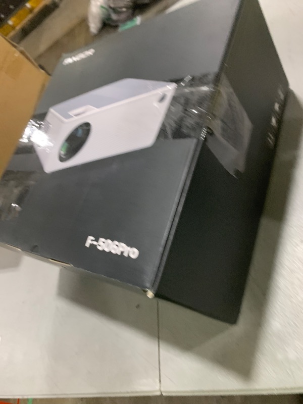 Photo 1 of FANGOR 1080P HD Projector, WiFi Bluetooth Projectors, Max 230” Projection Screen Portable Home Theater Video Movie Proyector With Tripod, Compatible with HDMI, USB, Laptop, iOS & Android Phone