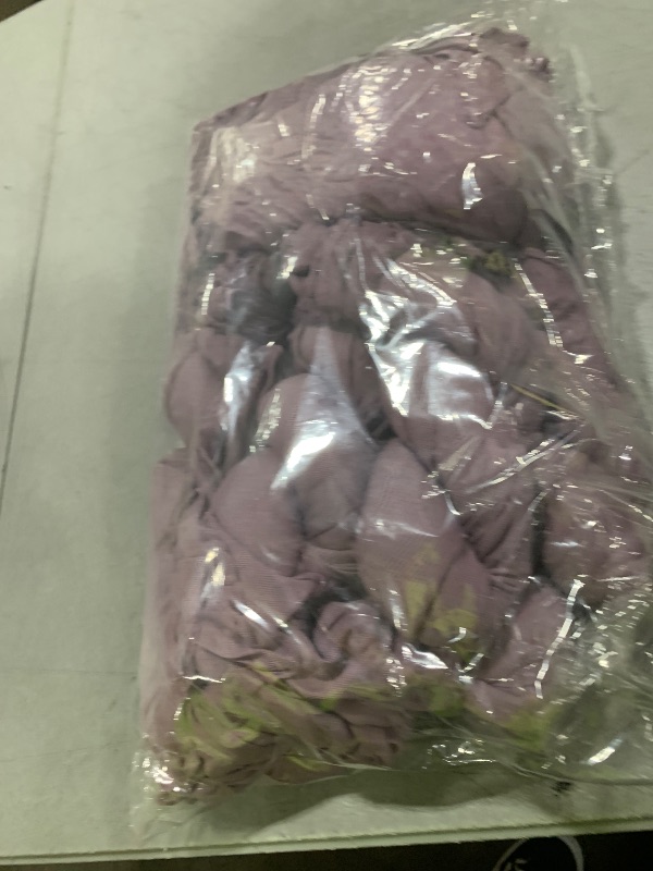 Photo 1 of DeZerlor 50 Pack Lavender Purple Cheesecloth Napkins Fall Thanksgiving Cloth Napkins Set of 50 Dinner Table Napkins Bulk 21x21 Inches for Thanksgiving Wedding Bridal Shower Baby Shower Xmas Party